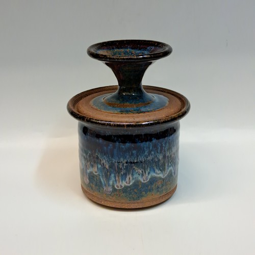 #240118 Butter Bell/Saver, Blue $24 at Hunter Wolff Gallery